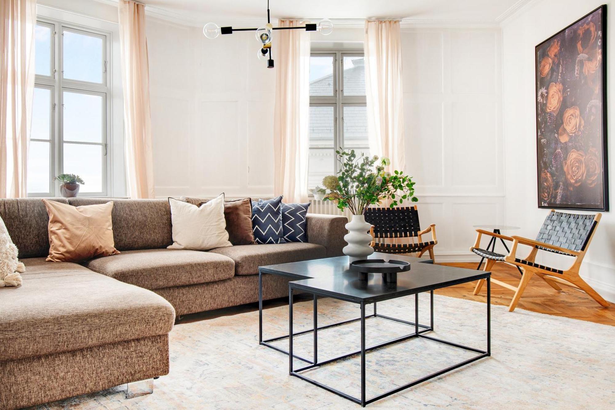 Sanders Square - Spacious Six-Bedroom Apartment Near Amalienborg Köpenhamn Exteriör bild